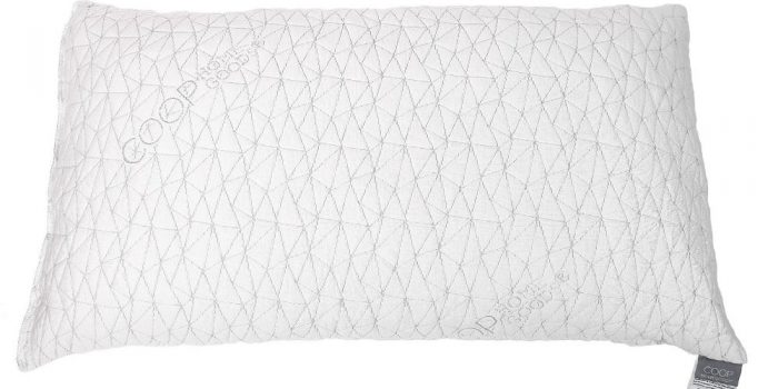 Coop Home Goods Adjustable Shredded Memory Foam Pillow Review
